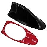 Specialized Ebony Shark Fin Roof Antenna Cover for Hyundai Sonata Limited Sedan 4-Door 2.4L 2015-2019 - Black