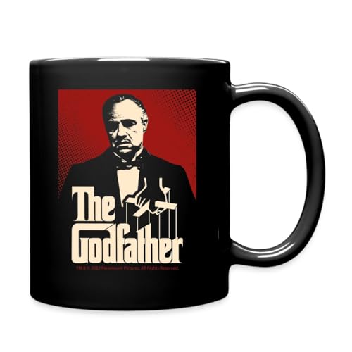 Spreadshirt Der Pate The Godfather Don Corleone Tasse Einfarbig, One size, Schwarz