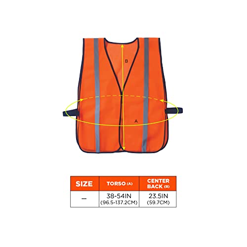 Image of Ergodyne GloWear 8020HL Non-Certified Reflective High Visibility Vest, One Size
