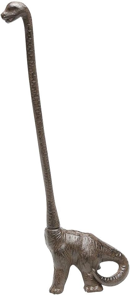 Iron Dinosaur Paper Towel Holder
