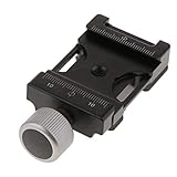 Arca-Swissプレートおよび三脚用のバックル付きDC-38Qクイックリリースクランプ、Arca Swiss、RRS、Kirk、Wimberley、Markiと互換性のある三脚ヘッド