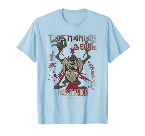 Looney Tunes Tasmanian Devil Monster Rock T-Shirt