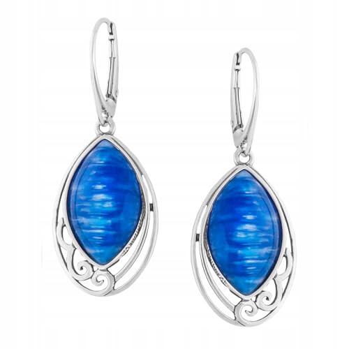 Boucles d'oreilles œil de chat en argent pour le style quotidien
