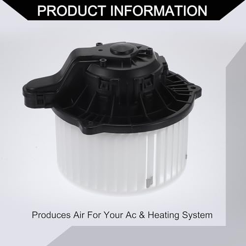 Image of No.971131U000 HVAC Heater Blower Motor Assembly for Hyundai Santa /Inner /Durable Metal Plastic / 1 Pc Black