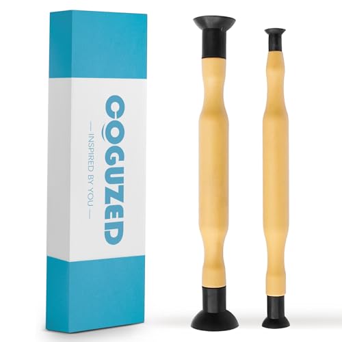 Coguzed QMYMGJ Valve Lapping Tool Kit, Double Ended Valve Grinding Tool, Valve Lapping Compound Kit cover