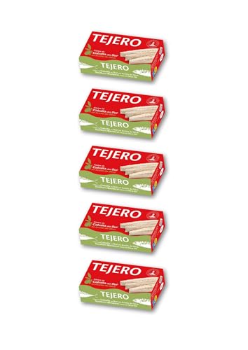 Filetes de Caballa de Andalucía en Aceite de Oliva - 5 Latas x 120g - TEJERO - Conserva de Pescado