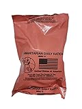 1 - HUMANITARIAN DAILY RATION MRE - RANDOM MENU - Inspection date of 2/2022 or Newer - HDR Made in USA by Sopacko, Authentic USGI Rations - Ready to Eat