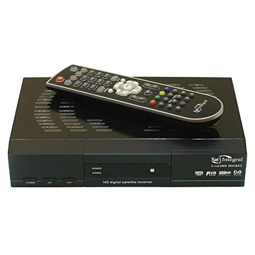 SatIntegral S-1412 HD Rocket, Receptor satélite Full HD, H.265(HEVC)