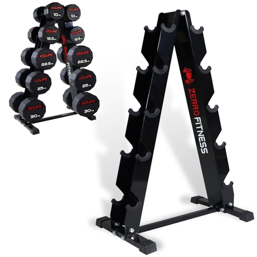 ZEERO Kurzhantel Rack, 4/5 Ebenen Hantelständer, Passend zu hanteln und...