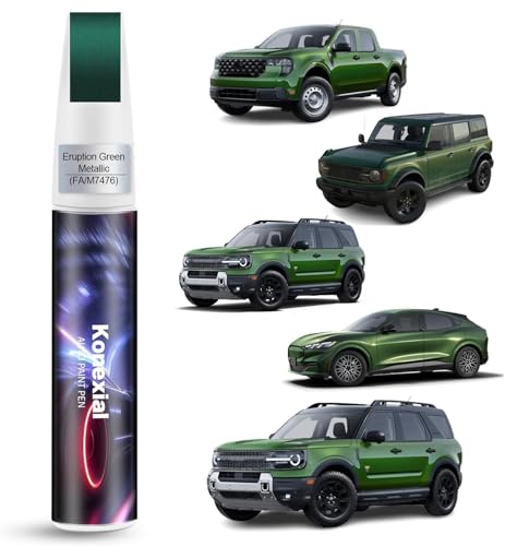 Eruption Green Metallic(FA-M7476) Touch up Paint Compatible with Ford, Premium Car Scratch Remover for Deep Scratches, Car Paint Pen Scratch Repair Two-In-One Touch Up Paint