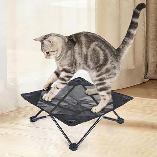 Lit d'été pour chien portable avec sac de rangement imperméable - 4
