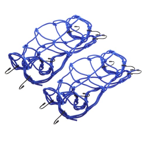 YARNOW Bike Rack Bungee Net 1 Pair Stretchy Cargo Net for Bikes Motorcycles Lightweight Easy to Install