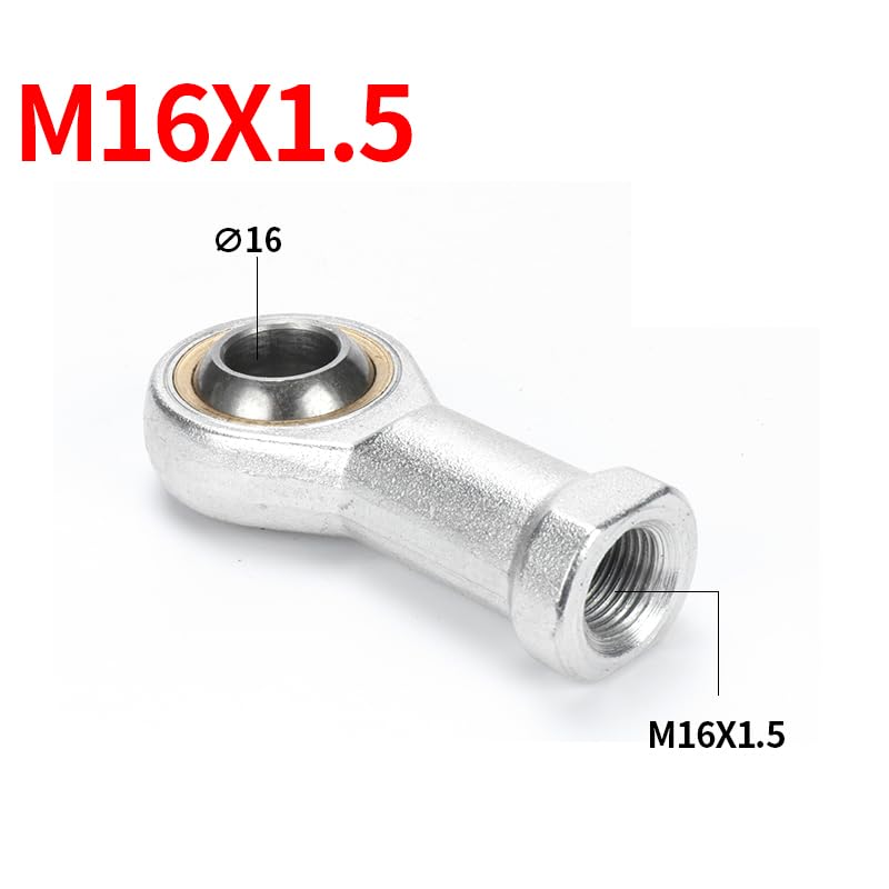 Image of Rod End with Internal Serration for SC /MAL Cylinder FE Series, Clevis Joint Bearing & Spherical Ball Head Connecting Rod (FE63)