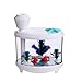 Muzyo Creative acquario luce del serbatoio di pesce USB famiglia ultrasuoni purificatore d'aria ABS mini umidificatore 460ml capacità 5V nebbia livello di controllo, e timer white
