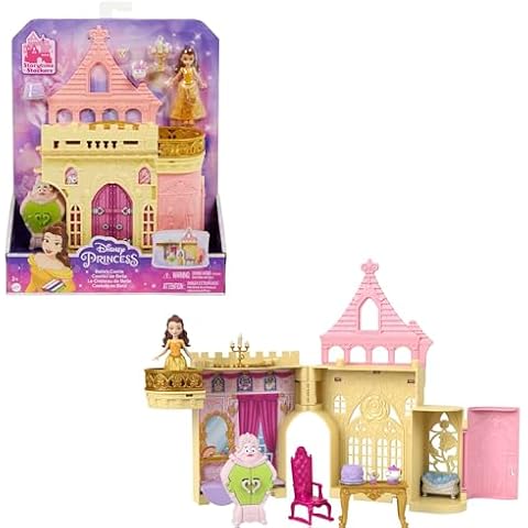 Mattel Disney Princess Belle Stackable Castle Playset Cover