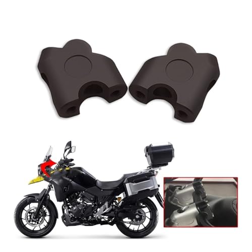 Elevadores de manillar de moto de 22mm y abrazadera para V-Strom 2
