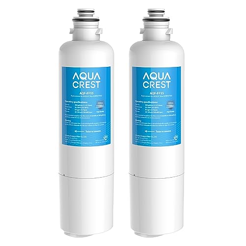 AQUA CREST 12033030 Replacement for Bosch® UltraClarity® Pro BORPLFTR50, 11032531 Refrigerator Water Filter, Compatible with 11025825, BORPLFTR55, B36CD50, B22CS50, B36FD50SNS, B36CT80SNS, 3 Filters