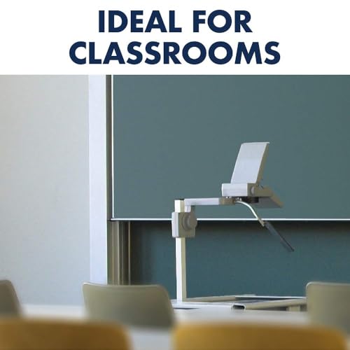 Apollo Overhead Projector, Horizon 2, 2000 Lumen Output, 10" x 10", Open Head (V16000M), Overhead, Wired, VGA, Gray by Apollo - Image 2