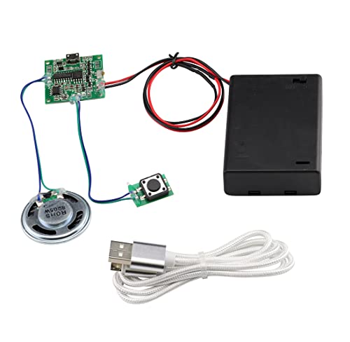 Heevhas Chip sonido MP3 Módulo música grabable programable 8 MB