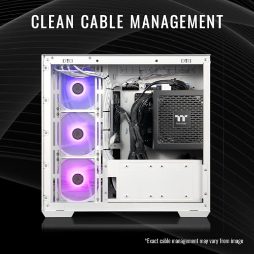Image of Thermaltake LCGS View u2780S-380 Gaming Desktop (Intel Core Ultra 7 270K Plus, NVIDIA GeForce RTX 5080, 32GB DDR5 6000MT /s Memory, 2TB NVMe M.2, 1000W PSU, WiFi, Windows 11) V38S-Z890-580-LCS