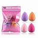 Pack de 4 esponjas de maquillaje con forma de gota de agua