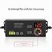 Einstellbares Netzteil 3V-12V Universal Netzteiladapter 60W 5A Verstellbarer Netzadapter AC/DC 100V-240V mit LED Spannungsanzeige für Haushaltsgeräte LED Beleuchtung, DVD, TFT