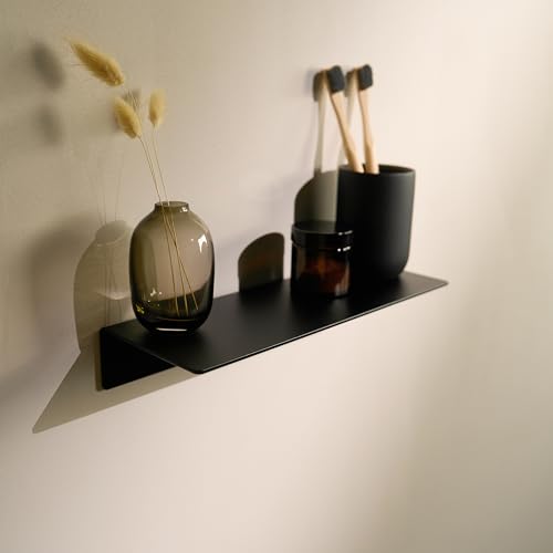 Designfabrik Hamburg Wandregal ohne Bohren | Duschregal selbstklebend |...