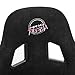 NRG Innovations NRG-FRP-303BK-PRISMA Universal Fixed Back Bucket Racing Seat for 5-Point Harnesses, Size M, Black Alcantara Material, 22