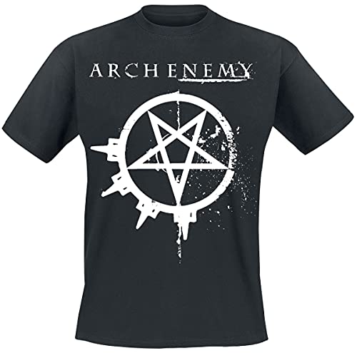 Arch Enemy Pure Fucking Metal Homme T-Shirt Manches Courtes Noir L 100% Coton Regular/Coupe Standard Arch Enemy Pure Fucking Metal Homme T-Shirt Manches Courtes Noir L 100% Coton Regular/Coupe Standard