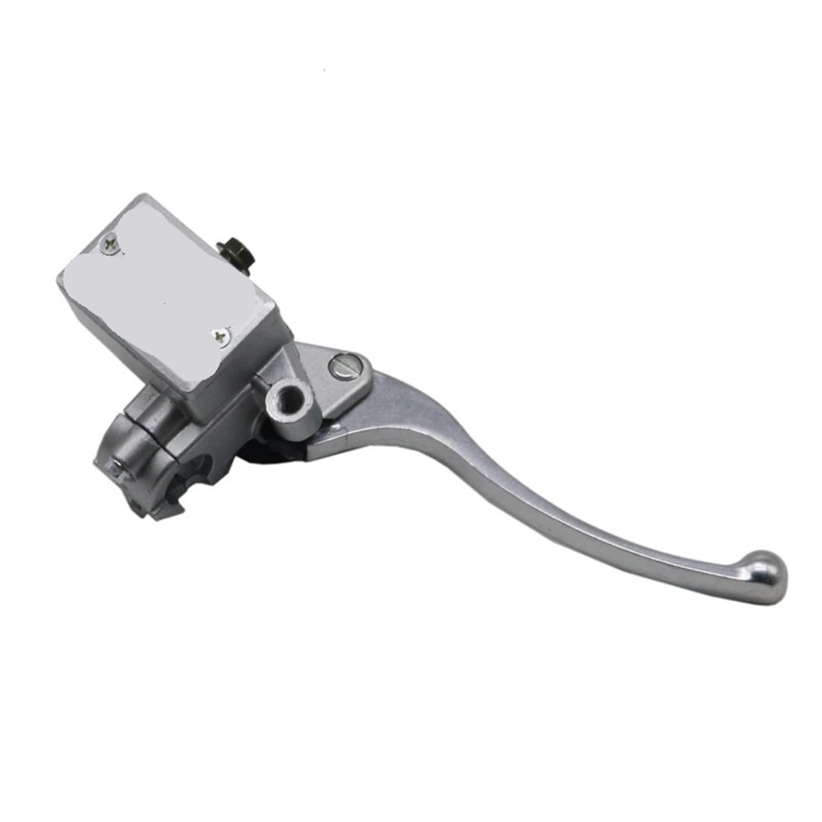 PMAGSYQ Forward Brake Pump Brake Pump Fit for Kawasaki Universal Motorcycle Front Brake Black Cylinder Hydraulic Pump Clutch Master Lever(Silver)