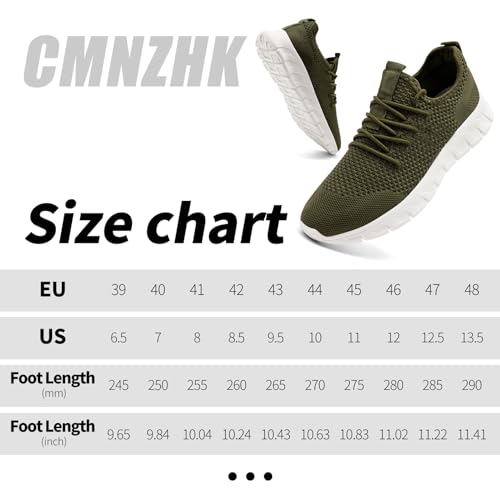 Image of Men Running Tennis Shoes Gym Fashion Sneakers Walking Workout Shoes Athletic Slip on Breathable Mesh Comfortable Lightweight Casual Sport Shoe
