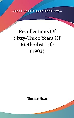 Recollections Of Sixty-Three Years Of Methodist Life (1902)