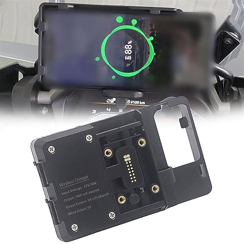 Support téléphone moto induction avec chargeur sans fil pour BMW R1250GS et ADV LC
