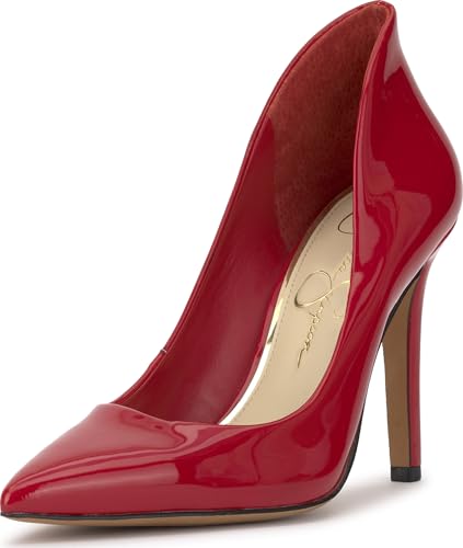 Escarpins Cambredge Jessica Simpson au fini Lipstick éclatant et bout pointu
