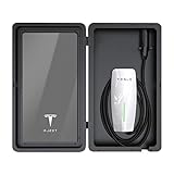 Charger Station Box for Tesla Gen 3 Wall Connector, Waterproof Dustproof Tesla Charger Lock Box for Outdoor/Indoor Wall Charger, Charging Cable Organizer Charger Holder Case for Tesla Accessories