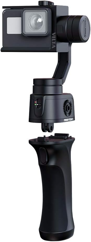 Freevision VILTA Best Performance, Stable, Versatile, Durable, Adaptable 3-Axis Gimbal, Black (VILTA-G)