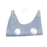 pureza Pet Grooming Hammock for Cats and Dogs - Nail Care and Beauty Support for Small Pets(Gray,S 2.5-5kg)