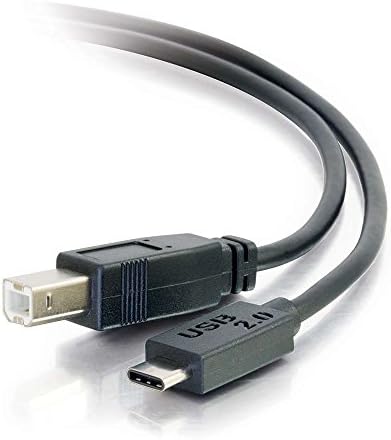 3ft USB 2.0 USB-C to USB-B Cable M/M - Black