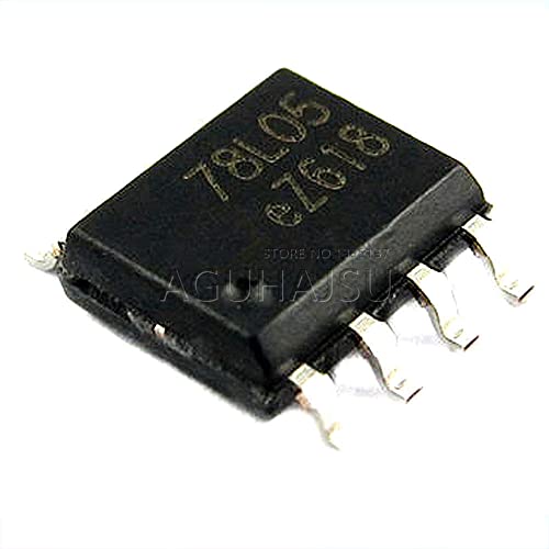 5 pezzi SMD 78L05 p regolatore 0.1A + 5.0V SOP8