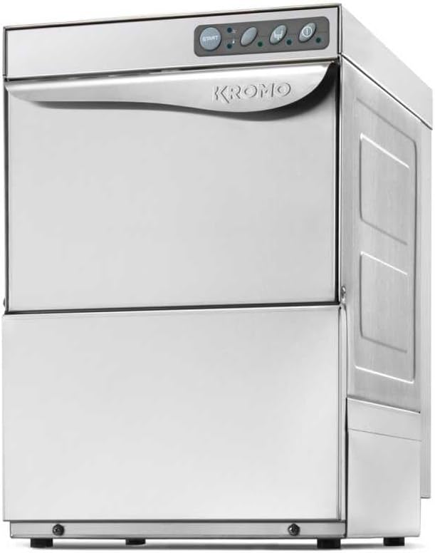 MBH - Lavavasos profesional KROMO AQUA 35 de acero inoxidable con...
