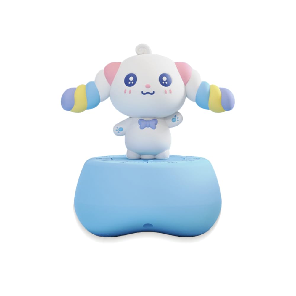 HEMIPLEGIA Blue Mechanical Timer, Cool Animal Manual Wind Up Countdown Clock, Professional Matte Finish Visual Productivity Tool for Office, Men's