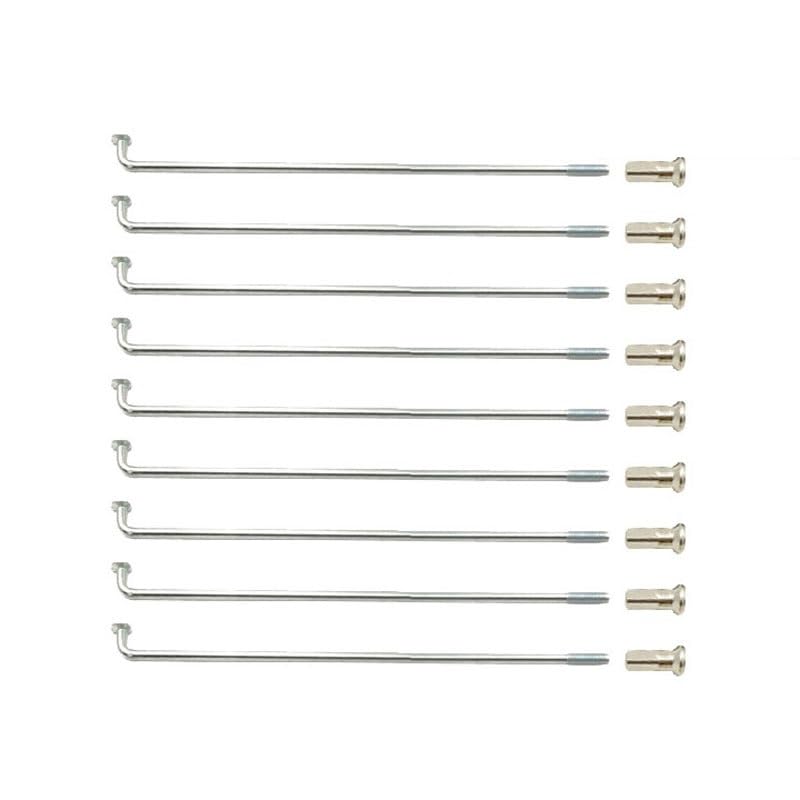 Raggi for bici elettrica da 40 pezzi 13G, diametro 2,2 mm di lunghezza(Length 160mm)