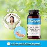 BIOHERBA Knoblauch Kapseln – 100 Stück mit 260 mg hochdosiertem Extrakt mit Vitamin B1 für den normalen Energiestoffwechsel PZN 19680003