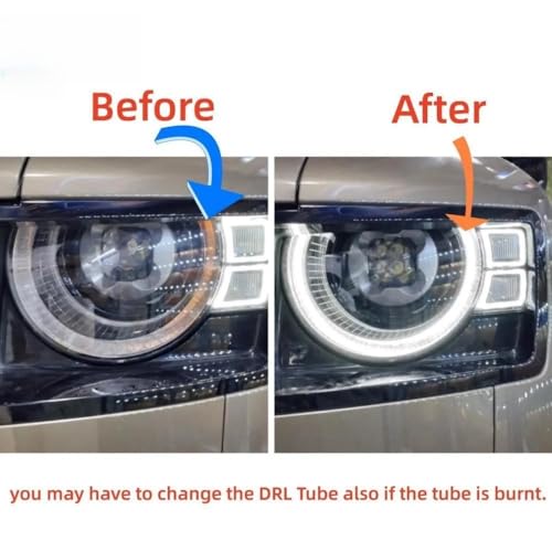 Módulo de Control de Faros de alta gama con Placa DRL Blanca para Defender 2020-2024 3