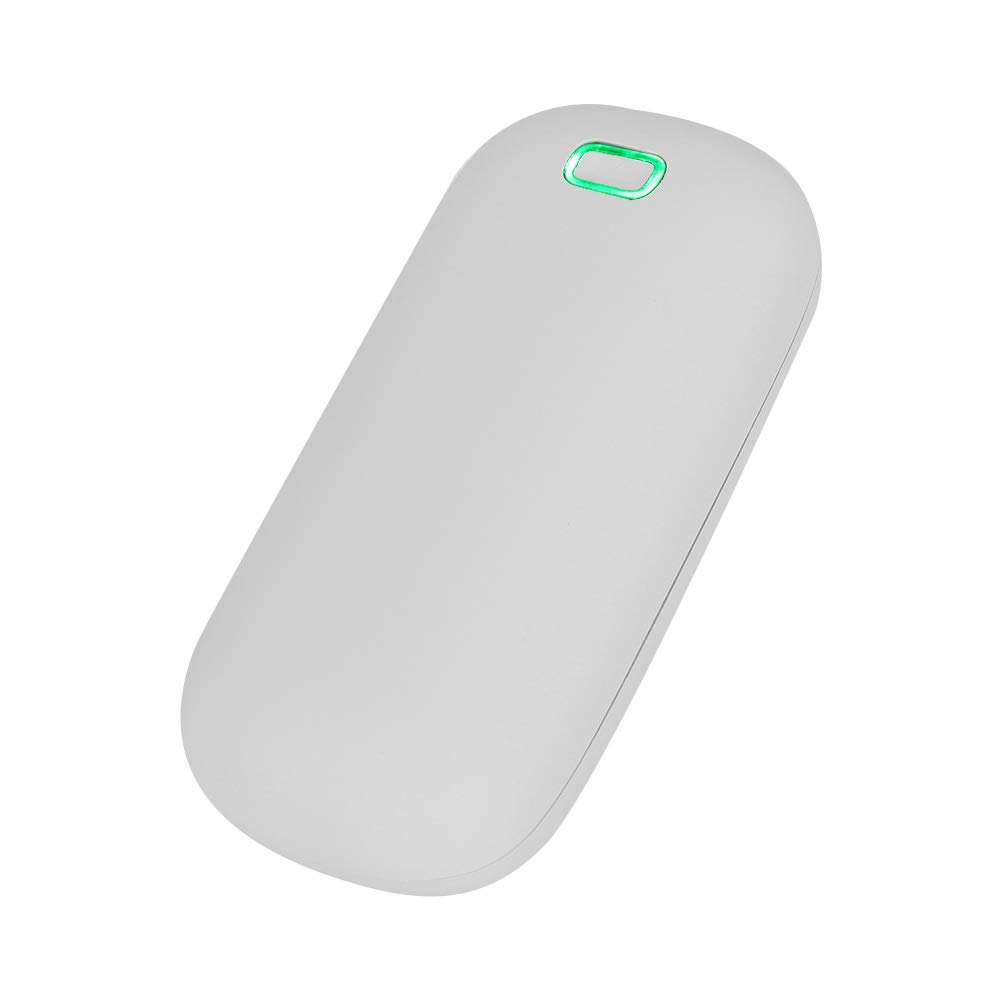 Calentador de Manos eléctrico termostático portátil Mini con Carga USB, de Doble Cara; Calentador de Manos Recargable con batería de 4000 mAh y Temperatura Ajustable de 50 a 60 °C,