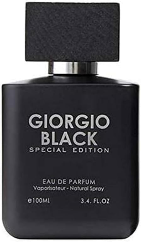 Giorgio Perfume Black Special Edition Eau de Parfum for Men – Long-Lasting Fragrance, 100ml