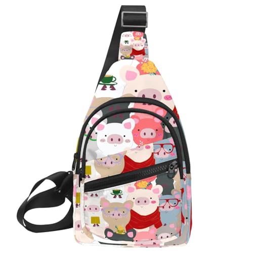 Sac à dos poitrine multicolore pour vos sorties et balades