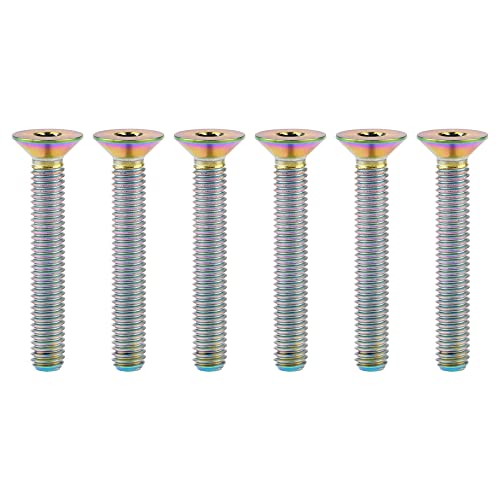 Ruifu M6x10 15 20 25 30 35 40 45 mm 5iK `^M{g sb` 1.0 mm ]Ԏgp DIN7991W 6 (M6x45mm, ŃC{[)