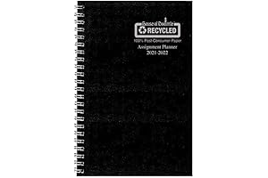House of Doolittle Weekly Academic Planner 2021-2022 for College Students