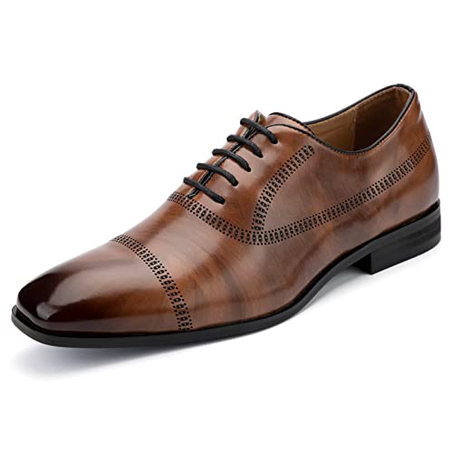 MEIJIANA Homme Oxfords Chaussure Homme Ville Cuir Business Chaussures à Lacets ete Chaussure Homme...